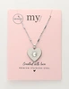 My Jewellery Necklace heart pearl MJ11309