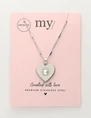 My Jewellery Necklace heart pearl MJ11309