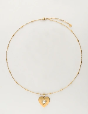 My Jewellery Necklace heart pearl MJ11309