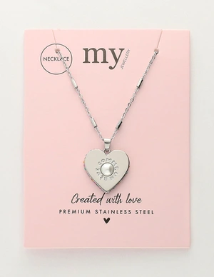 My Jewellery Necklace heart pearl MJ11309