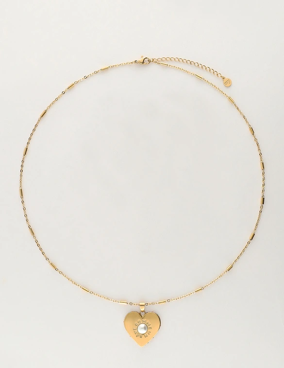 My Jewellery Necklace heart pearl MJ11309