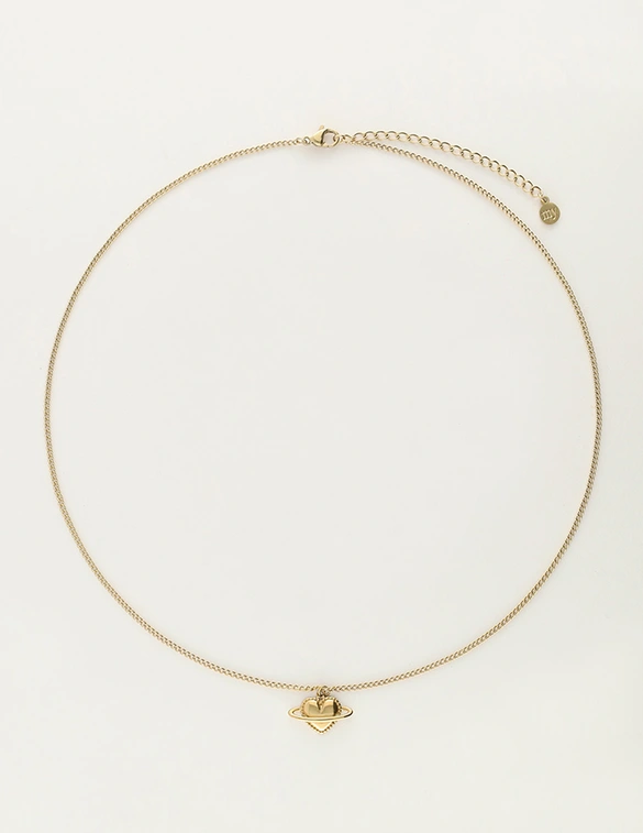 My Jewellery Necklace heart planet MJ11983