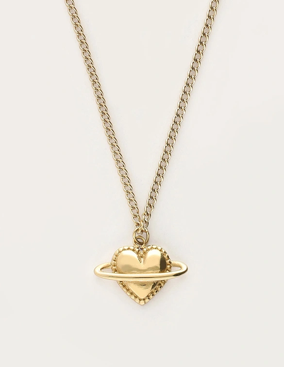 My Jewellery Necklace heart planet MJ11983