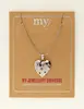 My Jewellery Necklace heart strass multi MJ09542