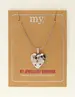 My Jewellery Necklace heart strass multi MJ09542