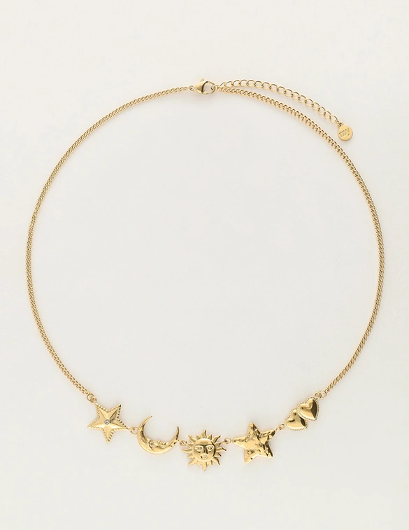 My Jewellery Necklace horizontal charms MJ11986