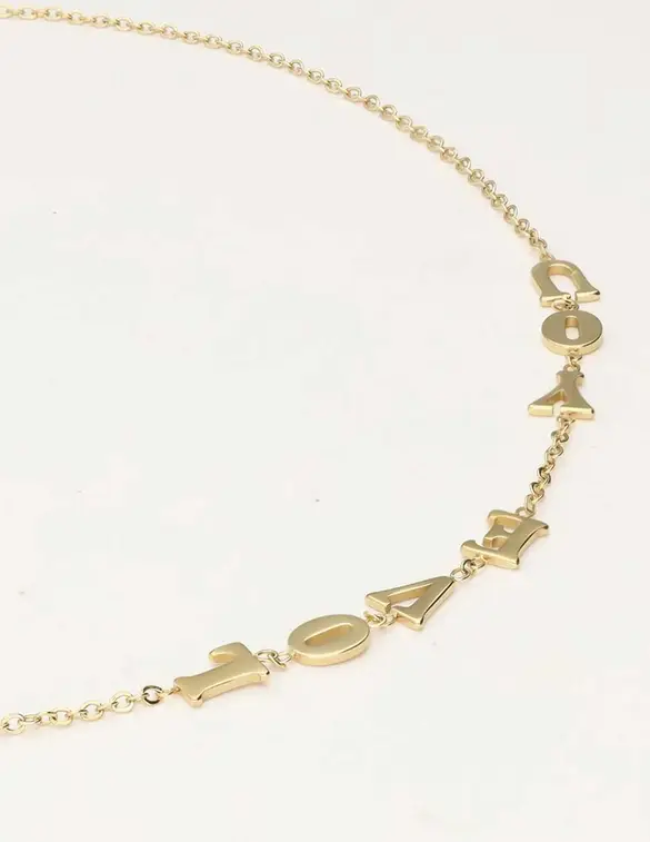 My Jewellery Necklace i love you MJ10780
