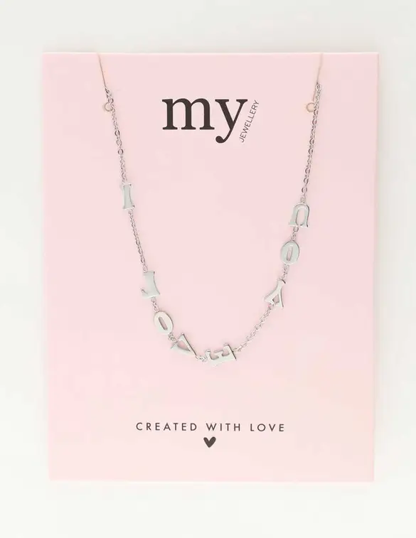 My Jewellery Necklace i love you MJ10780