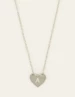 My Jewellery Necklace initials on heart MJ07876A