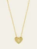 My Jewellery Necklace initials on heart MJ07876B