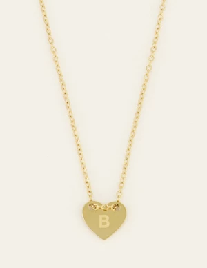 My Jewellery Necklace initials on heart MJ07876B