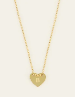 My Jewellery Necklace initials on heart MJ07876B