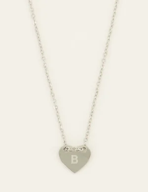 My Jewellery Necklace initials on heart MJ07876B