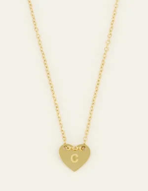 My Jewellery Necklace initials on heart MJ07876C