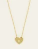 My Jewellery Necklace initials on heart MJ07876G