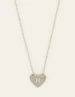 My Jewellery Necklace initials on heart MJ07876H