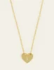 My Jewellery Necklace initials on heart MJ07876I