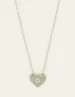 My Jewellery Necklace initials on heart MJ07876O