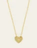 My Jewellery Necklace initials on heart MJ07876W