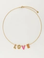 My Jewellery Necklace letters love pink MJ10189