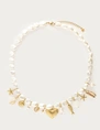 My Jewellery Necklace medium pearls charms MJ13027