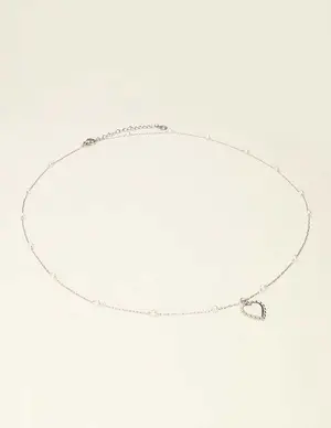 My Jewellery Necklace mini pearl & heart MJ09228
