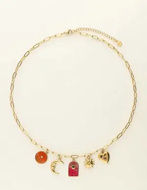 My Jewellery Necklace multi charms MJ09419
