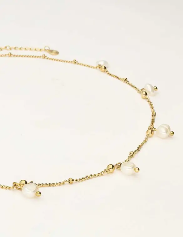 My Jewellery Necklace pearl coins MJ10369