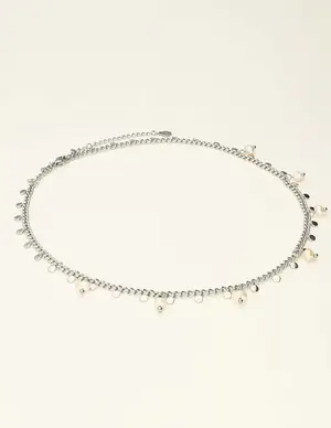 My Jewellery Necklace pearls & coins MJ09226