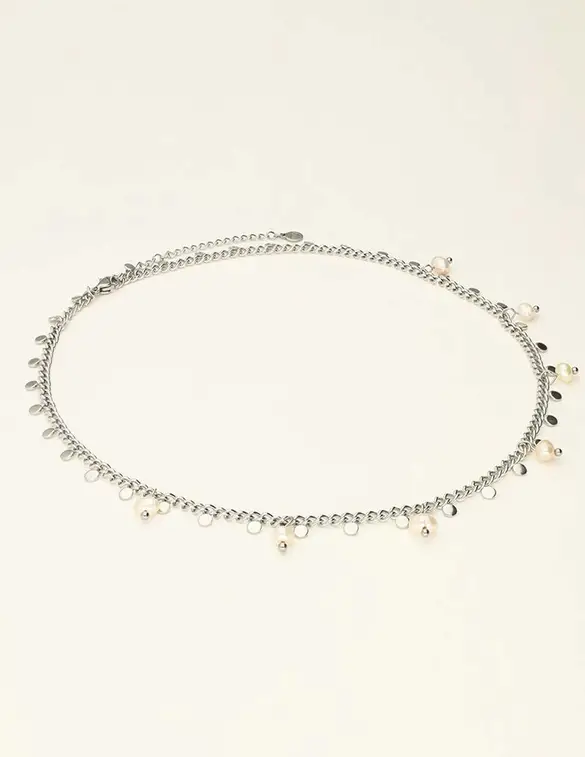 My Jewellery Necklace pearls & coins MJ09226