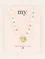 My Jewellery Necklace/phonecord pearls multicolo MJ08730