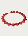 My Jewellery Necklace resin heart red MJ14378