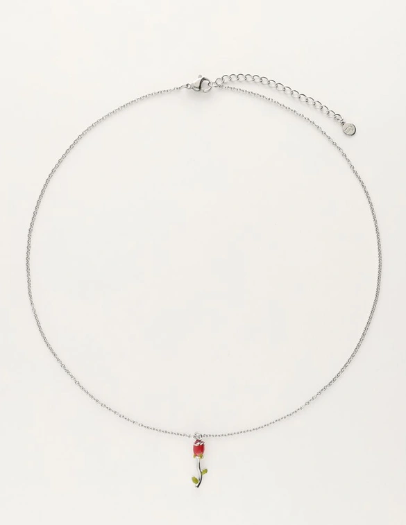 My Jewellery Necklace Rose red MJ11257
