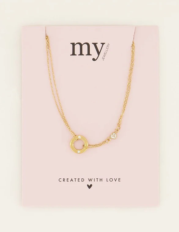 My Jewellery Necklace round charm MJ07616