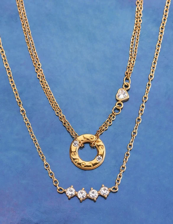 My Jewellery Necklace round charm MJ07616