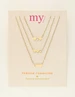 My Jewellery Necklace set 3 hearts MJ09021