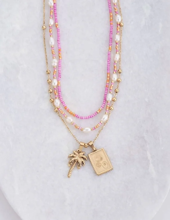 My Jewellery Necklace Set Pearls/Beads MJ06739