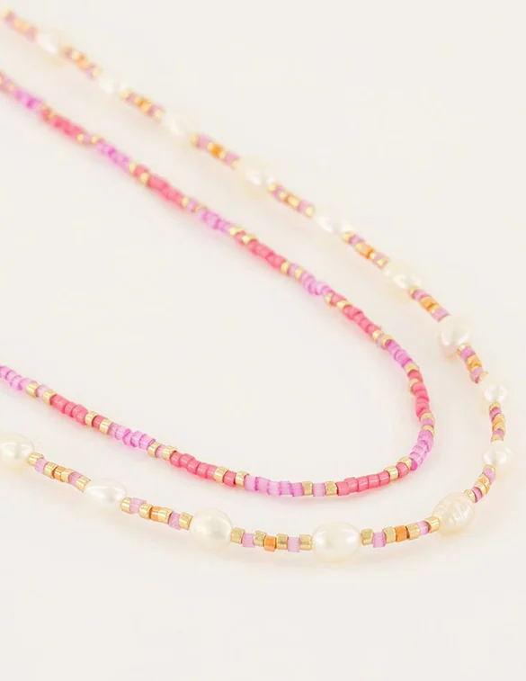 My Jewellery Necklace Set Pearls/Beads MJ06739