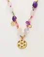 My Jewellery Necklace spring lilac stones MJ09693