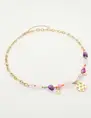 My Jewellery Necklace spring lilac stones MJ09693