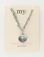 My Jewellery Necklace springstone shell pastel MJ09681