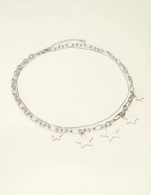 My Jewellery Necklace statement chain stars MJ09525