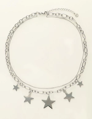 My Jewellery Necklace statement chain stars MJ09525