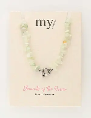 My Jewellery Necklace stones mint MJ09700