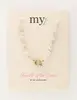 My Jewellery Necklace stones white MJ09703