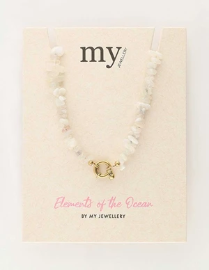 My Jewellery Necklace stones white MJ09703