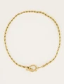 My Jewellery Necklace twisted round lock MJ06569