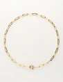 My Jewellery Necklace vintage chain lock MJ11042