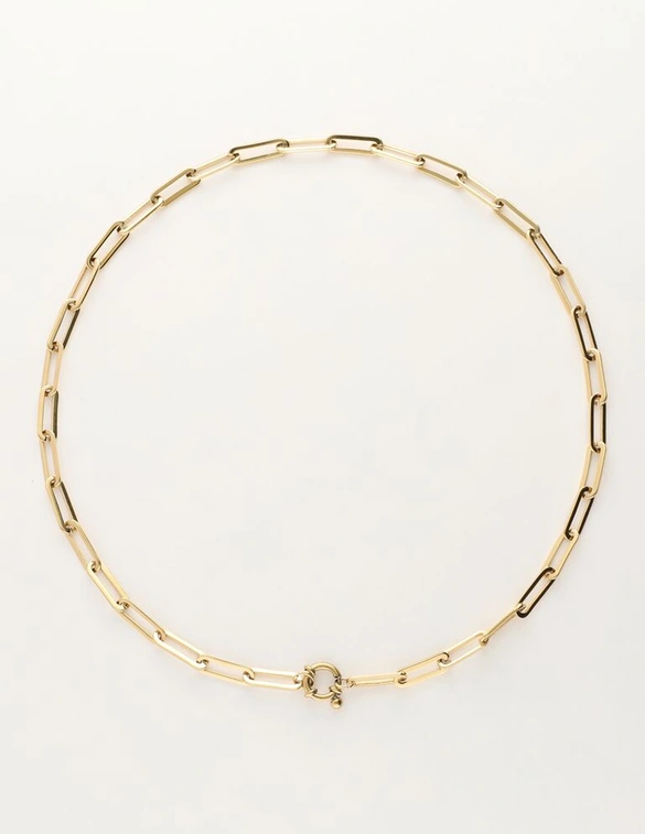 My Jewellery Necklace vintage chain lock MJ11042