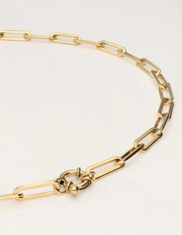 My Jewellery Necklace vintage chain lock MJ11042
